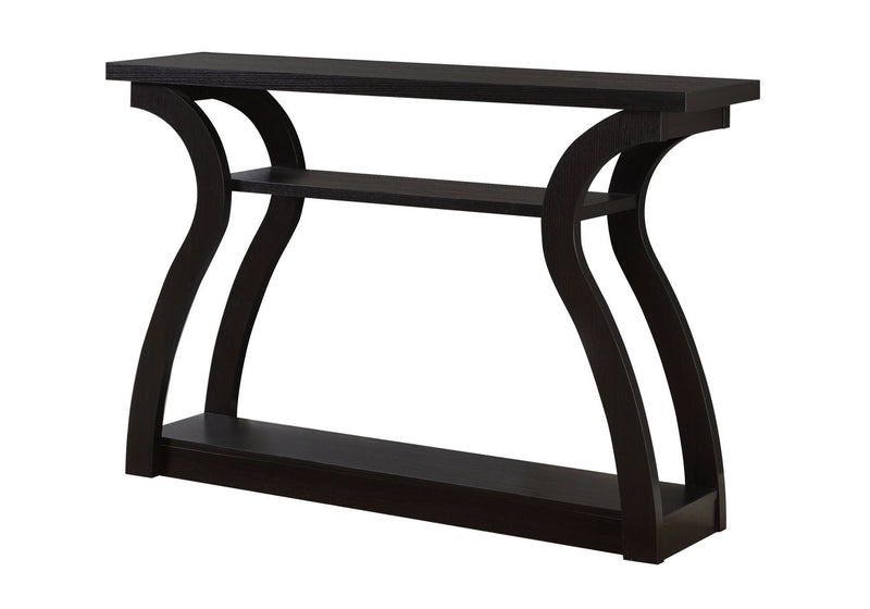 Accent Console Table For Entryway, Unique Curved Design - R&R Furniture Gallery (Fountain Valley, CA)
