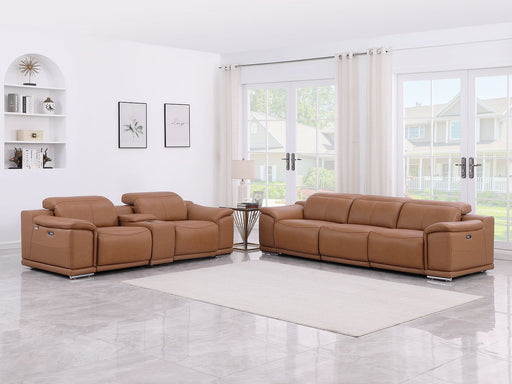 9762 - 6-Piece Modular Power Reclining Sofa And Console Loveseat Set With 5 Power Recliners In - R&R Furniture Gallery (Fountain Valley, CA)