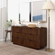 Lola - Dresser With 6 Drawers - Dark Brown - R&R Furniture Gallery (Fountain Valley, CA)