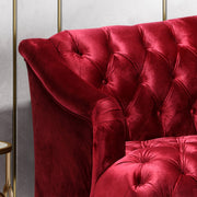 Comfy 3 Seat Sofa With Wooden Legs, For Living Room And Study - R&R Furniture Gallery (Fountain Valley, CA)