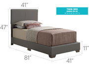 Elegant Platform Bed For Relaxed Spaces - R&R Furniture Gallery (Fountain Valley, CA)