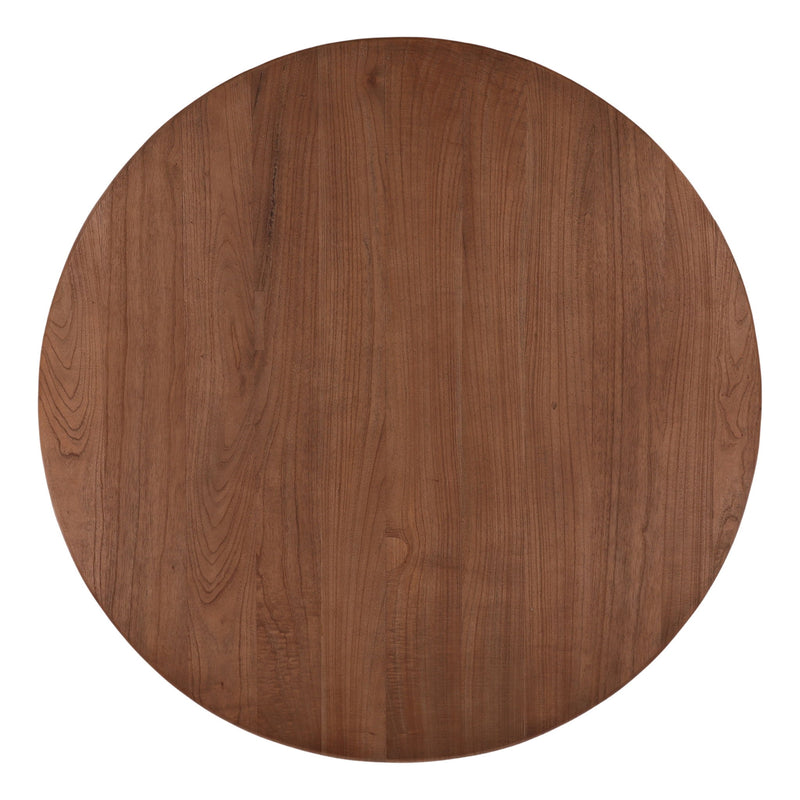 Abelard - Dining Table - Medium Brown
