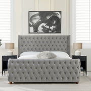 Brooklyn - Tufted Panel Bed Headboard And Footboard Set - R&R Furniture Gallery (Fountain Valley, CA)