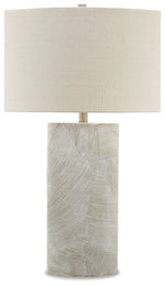 Bradard - Poly Table Lamp  - Brown - R&R Furniture Gallery (Fountain Valley, CA)