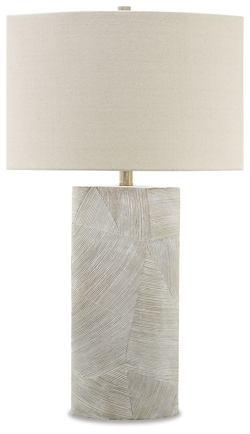 Bradard - Poly Table Lamp  - Brown - R&R Furniture Gallery (Fountain Valley, CA)