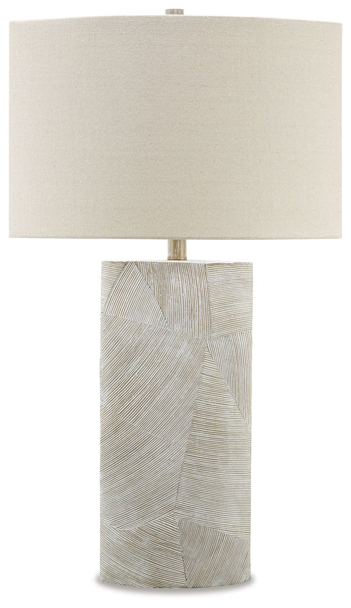 Bradard - Poly Table Lamp  - Brown - R&R Furniture Gallery (Fountain Valley, CA)