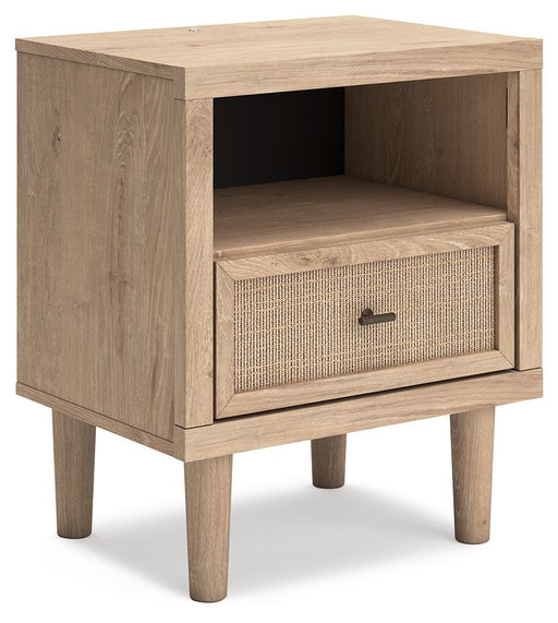 Cielden - One Drawer Night Stand - Two-Tone - R&R Furniture Gallery (Fountain Valley, CA)