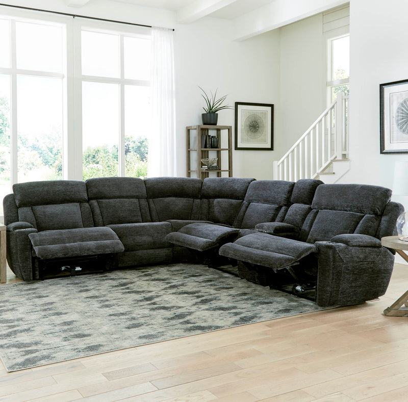 Dalton - Modular Power Reclining Sectional - R&R Furniture Gallery (Fountain Valley, CA)