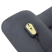 Domana - Power Recliner With Lift & Heating & Massage - Dark Blue Fabric - R&R Furniture Gallery (Fountain Valley, CA)