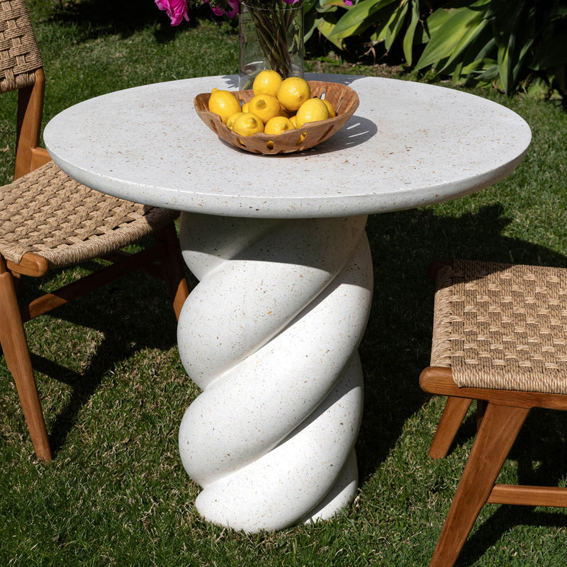 Nidia - Outdoor Bistro Table - Ivory
