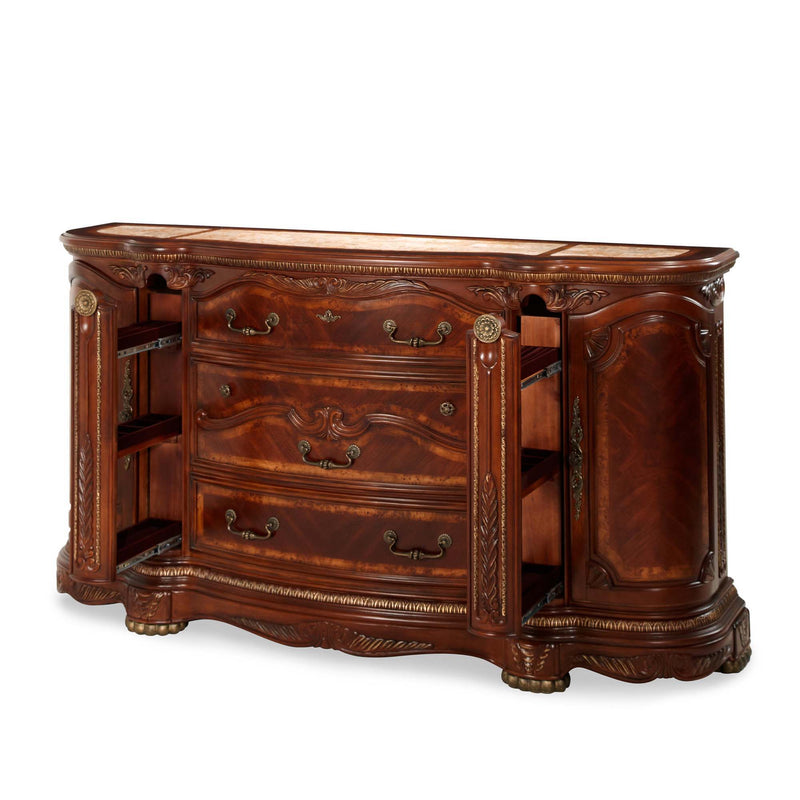 Cortina - Dresser - Honey Walnut - R&R Furniture Gallery (Fountain Valley, CA)