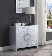 Cicero - Console Cabinet - Platinum - R&R Furniture Gallery (Fountain Valley, CA)