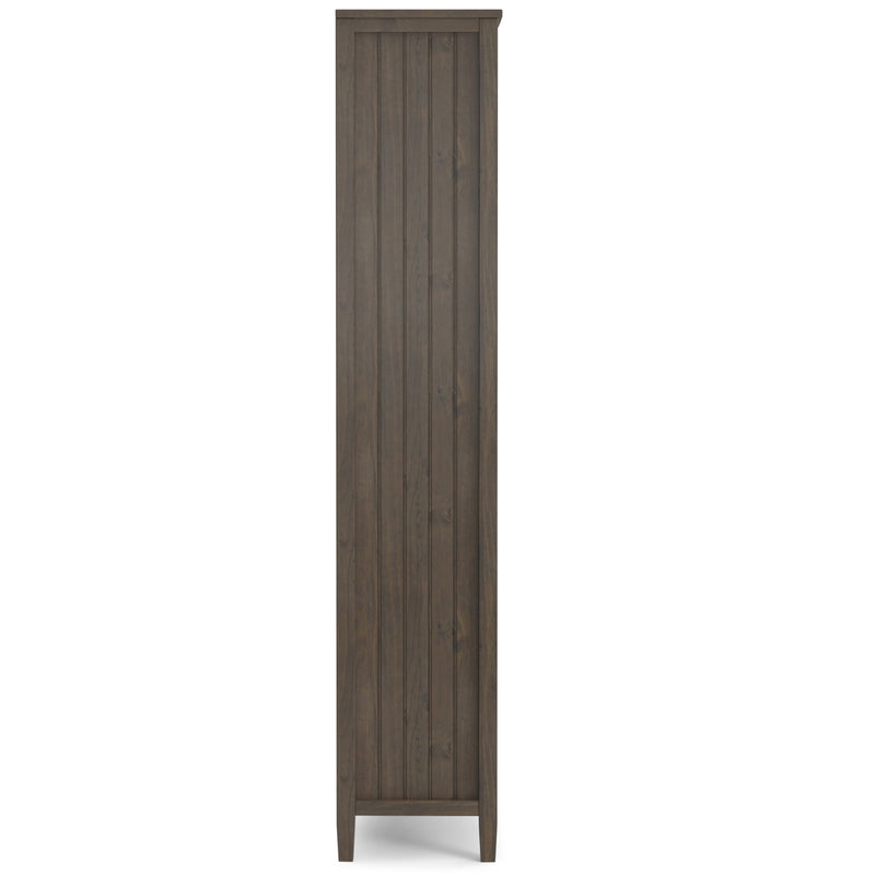 Lev - Bookcase - Smoky Brown - R&R Furniture Gallery (Fountain Valley, CA)