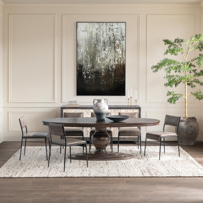 Brookside - Oval Dining Table - Cocoa Brown - R&R Furniture Gallery (Fountain Valley, CA)