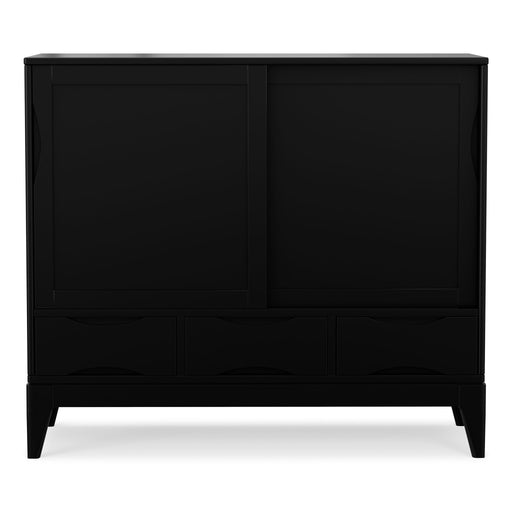Harper - Storage Cabinet - Black - R&R Furniture Gallery (Fountain Valley, CA)