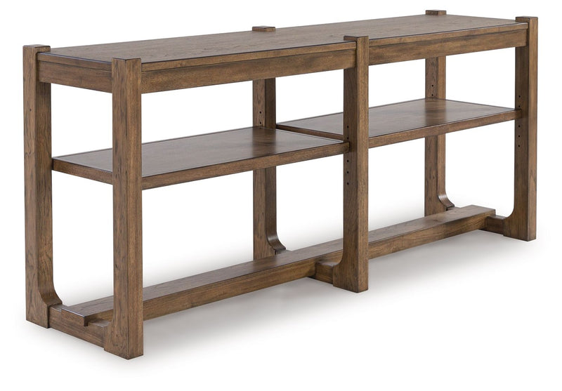 Cabalynn - Sofa Table - Light Brown - R&R Furniture Gallery (Fountain Valley, CA)
