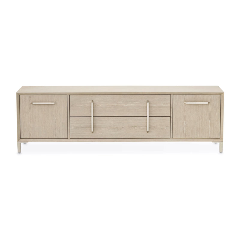 Lotus Bay - TV Console - Sand - R&R Furniture Gallery (Fountain Valley, CA)