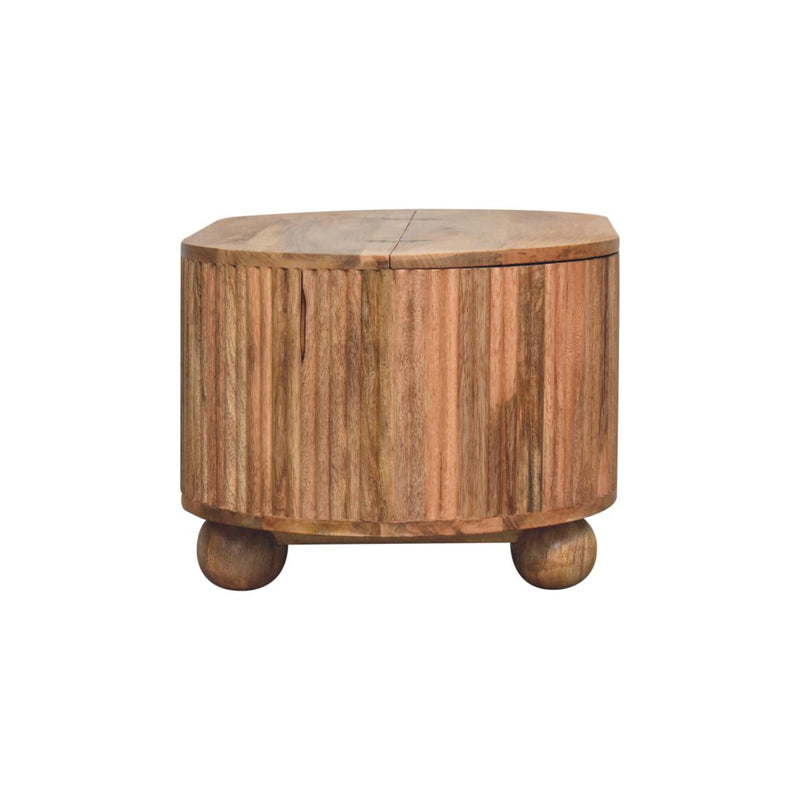 Soba - Ball Lid Up Coffee Table - Oak - R&R Furniture Gallery (Fountain Valley, CA)