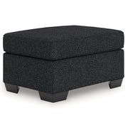 Jasmine Peaks - Ottoman - Coal - R&R Furniture Gallery (Fountain Valley, CA)