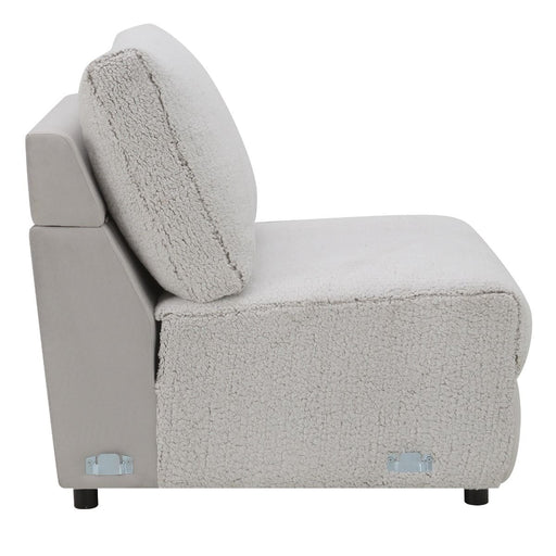 Tarrance - Modular Armless Chair - Gray - R&R Furniture Gallery (Fountain Valley, CA)