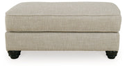 Asanti - Ottoman - Fog - R&R Furniture Gallery (Fountain Valley, CA)