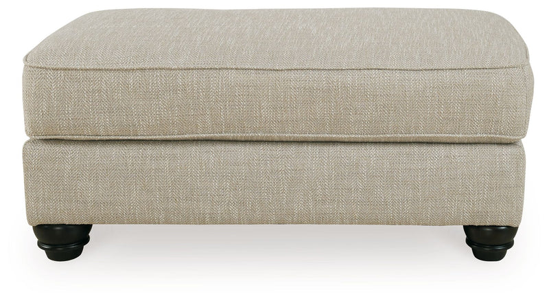 Asanti - Ottoman - Fog - R&R Furniture Gallery (Fountain Valley, CA)