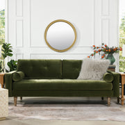 Nicholas - Mid-Century Modern Sofa - Olive Green - R&R Furniture Gallery (Fountain Valley, CA)