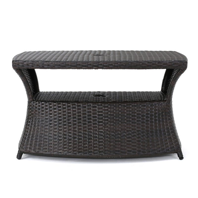 Berkeley - Chaise Lounge Side Table - R&R Furniture Gallery (Fountain Valley, CA)