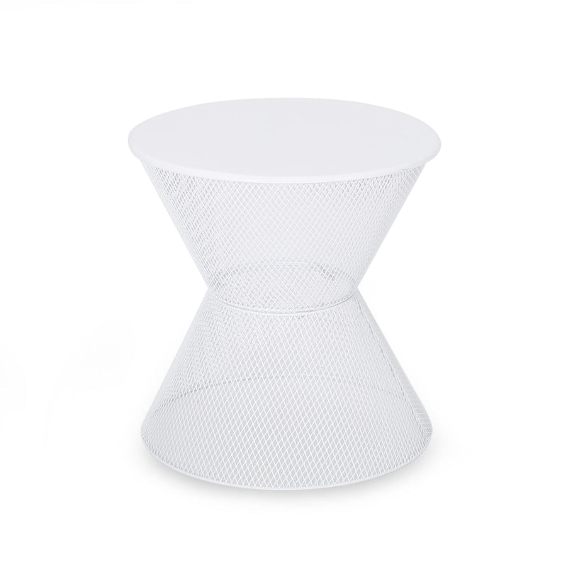 Nevada - Contemporary Side Table With Design - R&R Furniture Gallery (Fountain Valley, CA)