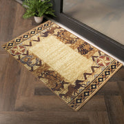 Tribes - 5'3" X 7'3" Southwest Area Rug Polypropylene - Beige - R&R Furniture Gallery (Fountain Valley, CA)