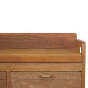 Oxford - 2 Drawer Storage Bench - Beige - R&R Furniture Gallery (Fountain Valley, CA)