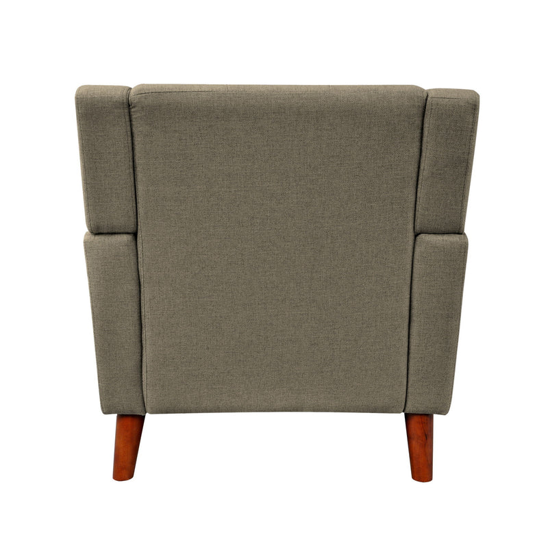 Luminaesque - Fabric Upholstered Armchair With Tufted Back - R&R Furniture Gallery (Fountain Valley, CA)