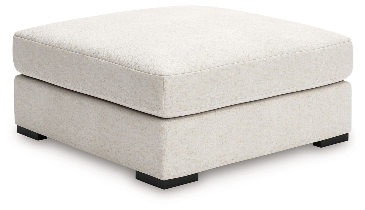 Donelson Creek - Oversized Accent Ottoman - Vanilla - R&R Furniture Gallery (Fountain Valley, CA)