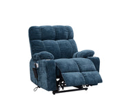Refined Comfort dual Okin motor lift recliner chair with heat massage, adjustable positions, and lay-flat 180E design for elderly comfort
