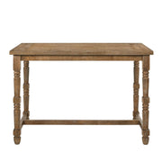 Farsiris - Counter Height Table - Weathered Oak - R&R Furniture Gallery (Fountain Valley, CA)