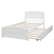 Platform Bed & Headboard, Footboard And Wood Slat Support - R&R Furniture Gallery (Fountain Valley, CA)