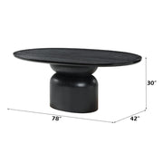 Marioly - Dining Table - Ash Black - R&R Furniture Gallery (Fountain Valley, CA)