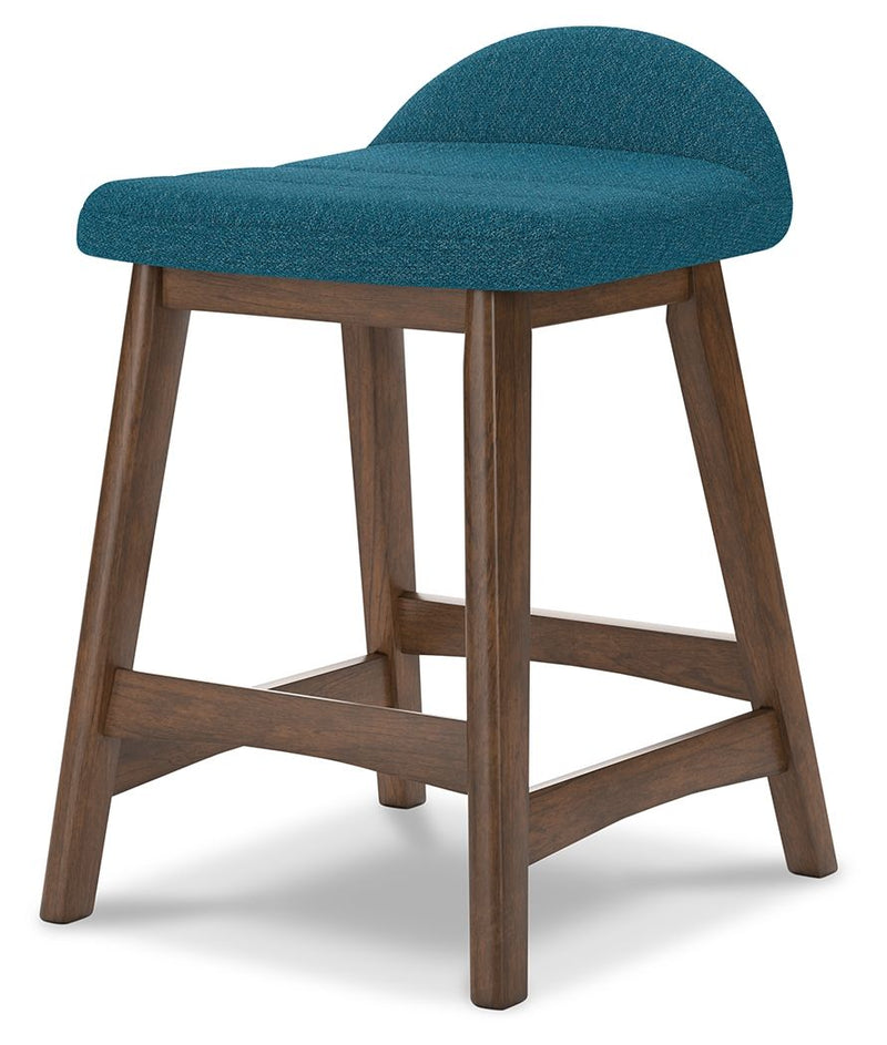 Lyncott - Upholstered Barstool (Set of 2) - R&R Furniture Gallery (Fountain Valley, CA)