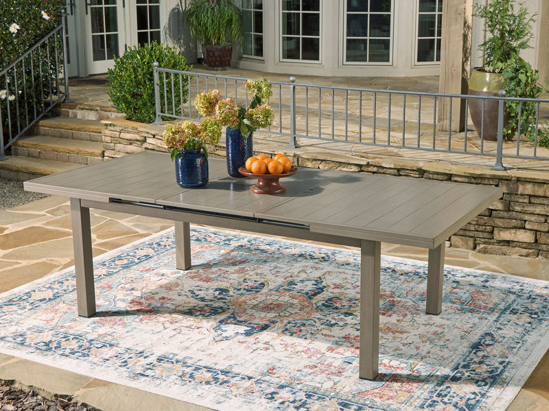 Beach Front - RECT Dining Room EXT Table - Beige - R&R Furniture Gallery (Fountain Valley, CA)