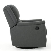 Glider Recliner With Swivel, Manual Reclining Chair - R&R Furniture Gallery (Fountain Valley, CA)