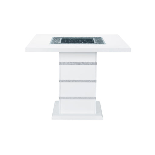 Ariya - 5 Pieces Bar Table And Bar Stool Set - R&R Furniture Gallery (Fountain Valley, CA)