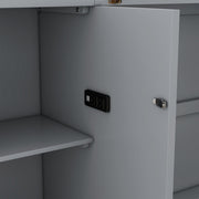 Murphy Bed With Shelves, Drawers And USB Ports - R&R Furniture Gallery (Fountain Valley, CA)