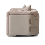 Canberra - Chair And A Half - Mink - R&R Furniture Gallery (Fountain Valley, CA)