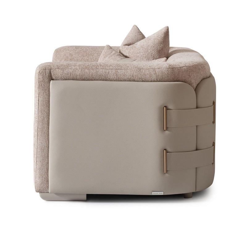 Canberra - Chair And A Half - Mink - R&R Furniture Gallery (Fountain Valley, CA)