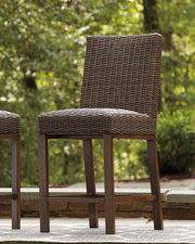 Paradise Trail - Barstool (Set of 2) - Medium Brown - R&R Furniture Gallery (Fountain Valley, CA)