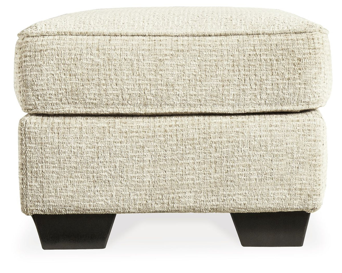 Monaghan - Ottoman - Sandstone - R&R Furniture Gallery (Fountain Valley, CA)