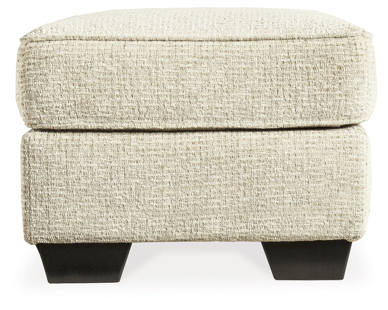 Monaghan - Ottoman - Sandstone - R&R Furniture Gallery (Fountain Valley, CA)