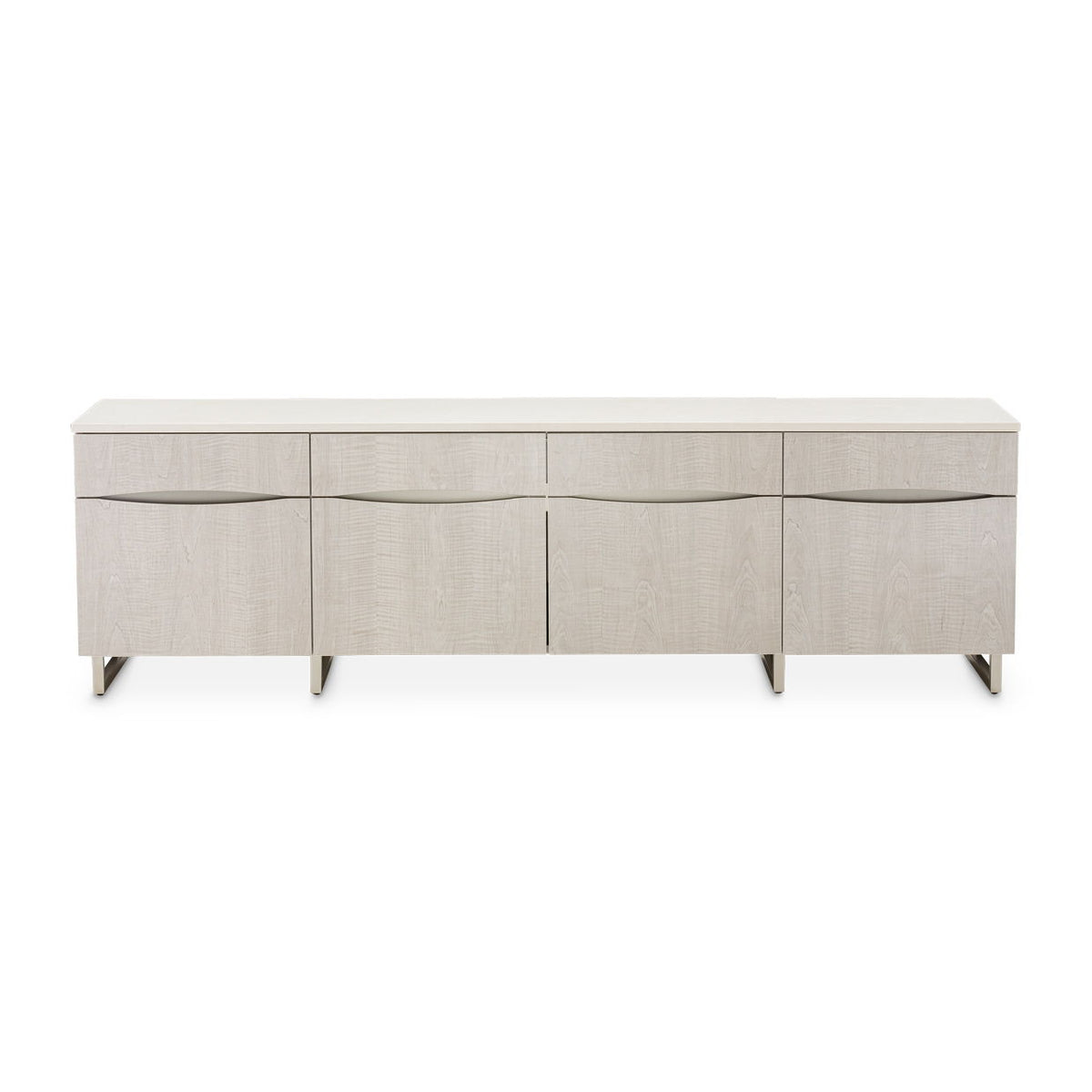 Marin - Media Cabinet - Beige - R&R Furniture Gallery (Fountain Valley, CA)