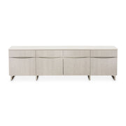 Marin - Media Cabinet - Beige - R&R Furniture Gallery (Fountain Valley, CA)