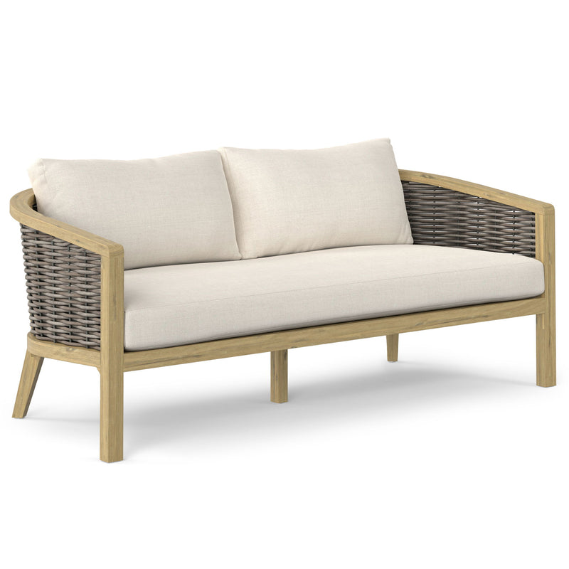 Parkside - Outdoor Sofa - Natural - R&R Furniture Gallery (Fountain Valley, CA)